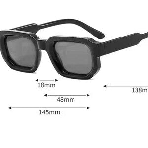 Orange Tinted Fun Sunglasses, Chic Luxury Style