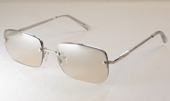 Vintage Classic Square Medium Sunglasses I Trendy Flat Rimless Shades I UV400 Protection & Anti-Reflective Coating A174