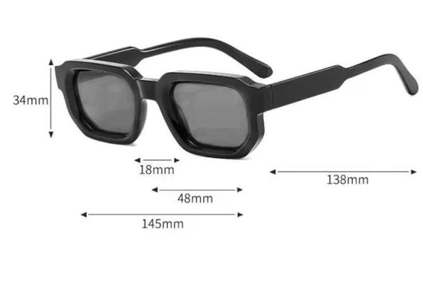 Orange Tinted Fun Sunglasses, Chic Luxury Style
