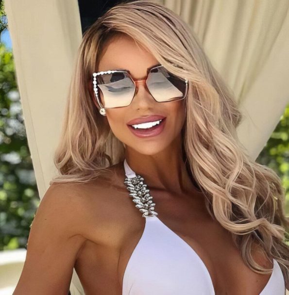 Pearl Accent Oversized Sunglasses, Sunglasses for Women, Designer Sunglasses, Big Sun Glasses