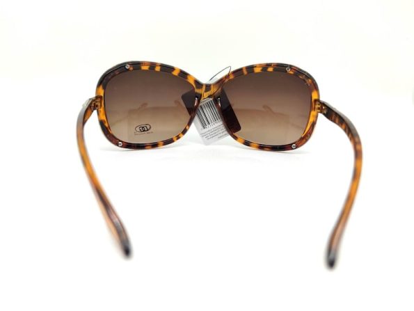 Brand new Oversized Designer oval style Celebrity brown tortoise gold rim SUNGLASSES Shades Eyewear yellow case Holiday Festival Fashion UK