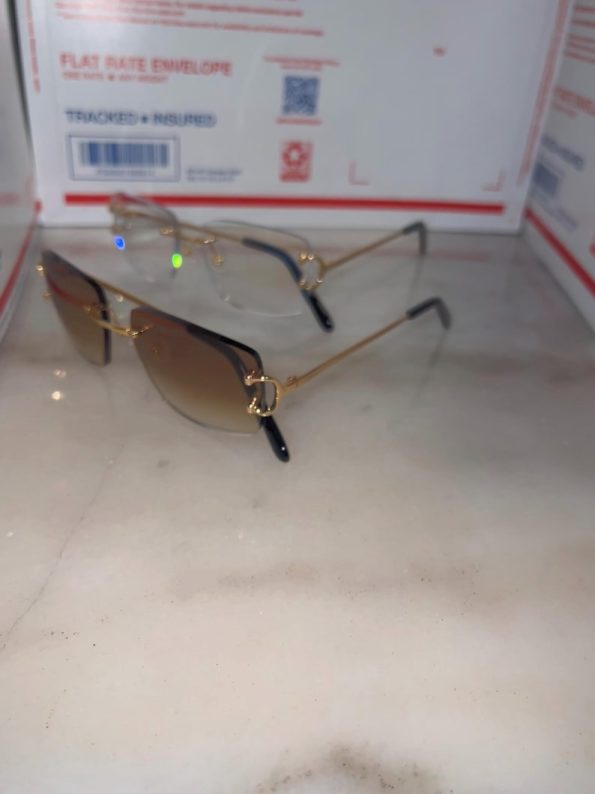 Fashion Wire sunglasses square lense